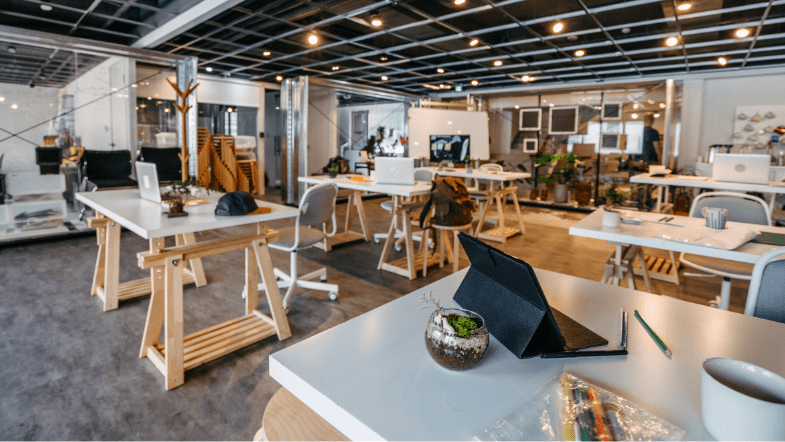 aménagement espace coworking